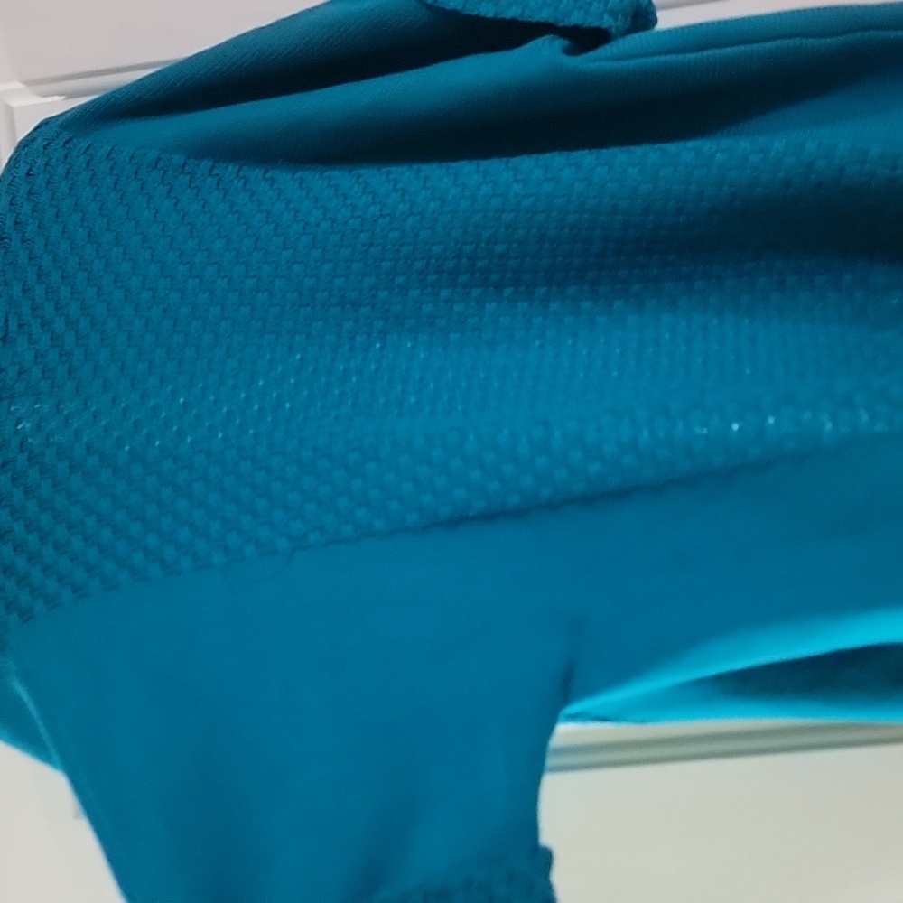 Ruby Rd. Turquoise Textured Cardigan - Picture 6 of 7